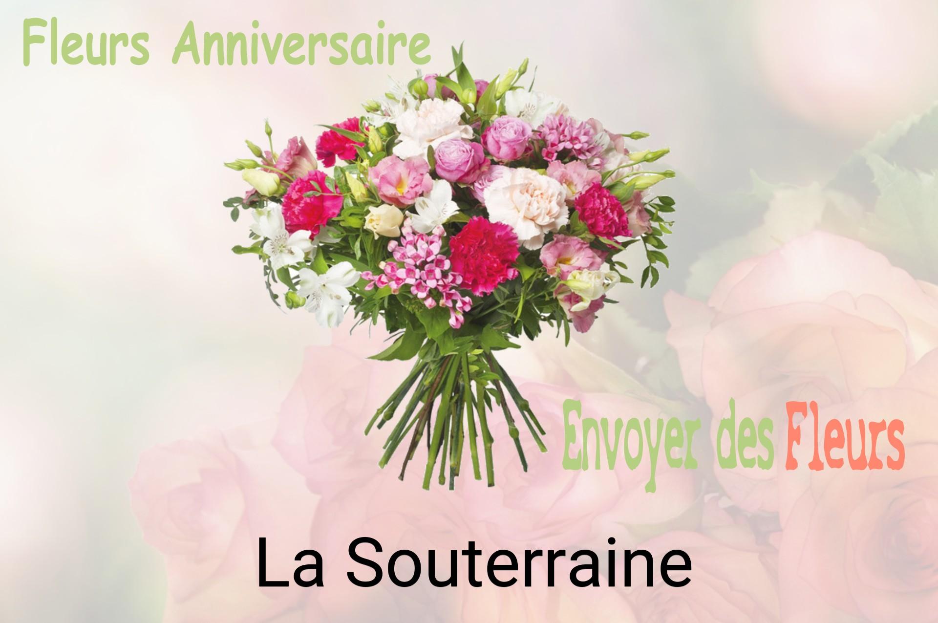 Bouquet de fleurs d’anniversaire livré à La Souterraine